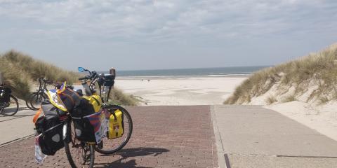 Fiets + Strandzicht