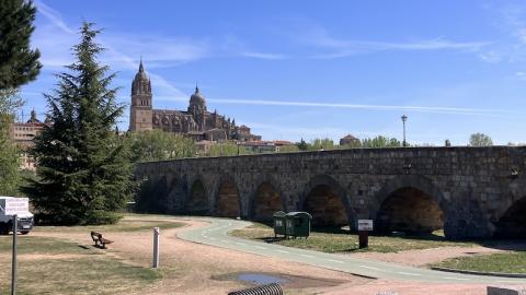 Roman bridge to Salamanca