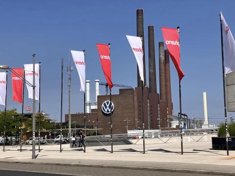 De oude VW fabriek in Wolfsburg